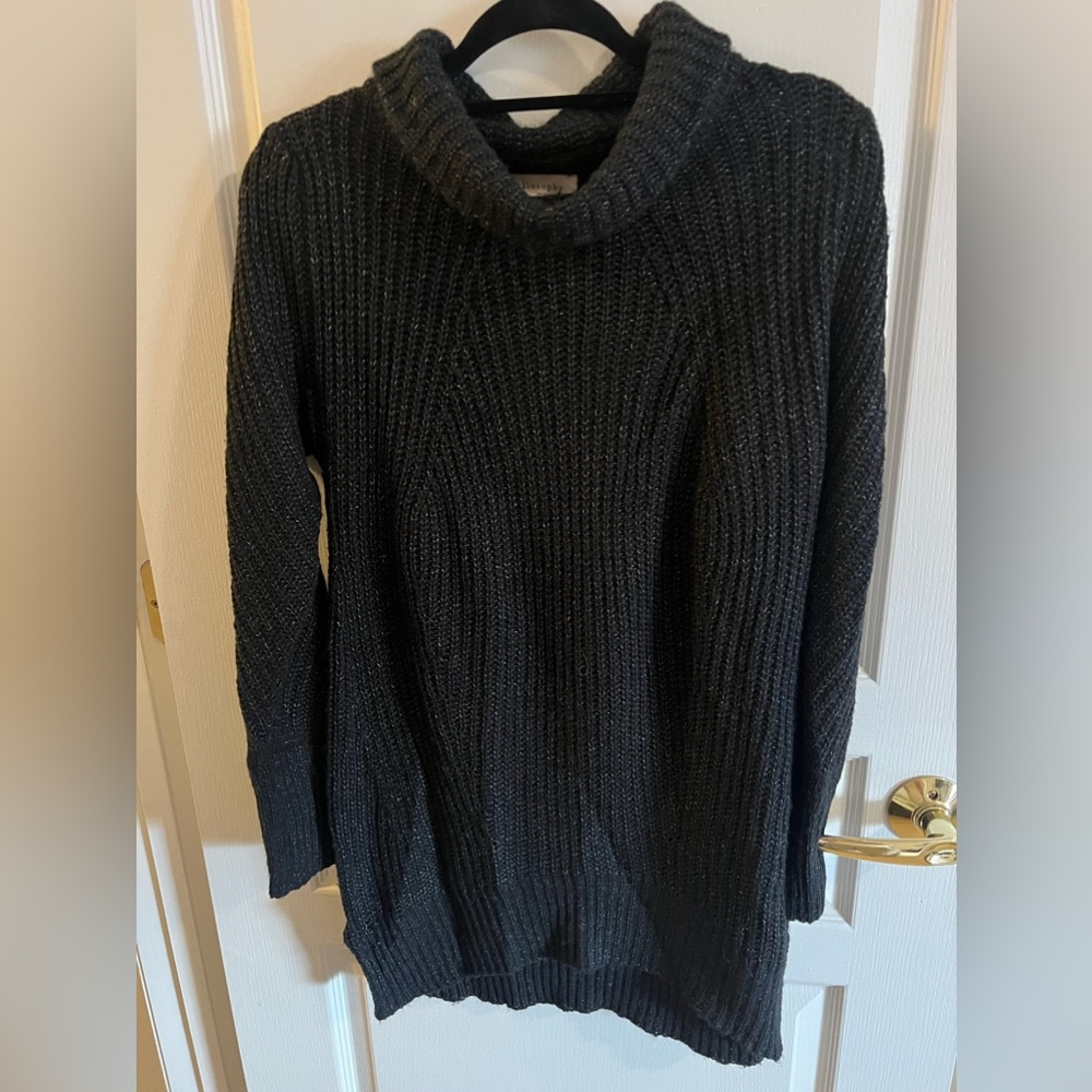 Dark Grey long Sweater with high neck - Philosophy - Nordstrom - size medium